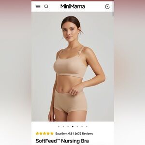 MiniMama SoftFeed™ Nursing Bra - Tan